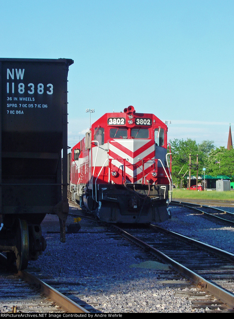 WSOR 3802 with its new Leslie honker